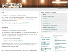 Tablet Screenshot of blog.pasjans-online.pl